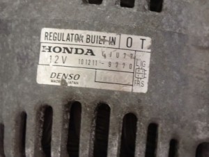 HONDA PRELUDE 96-99 2.0i ALTERNATOR 5/8 MINIATURA