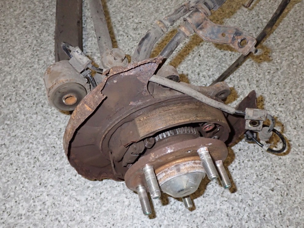 HYUNDAI TUCSON 2.0 CRDI 2WD 04- ZWROTNICA TYLNA LEWA 12/12