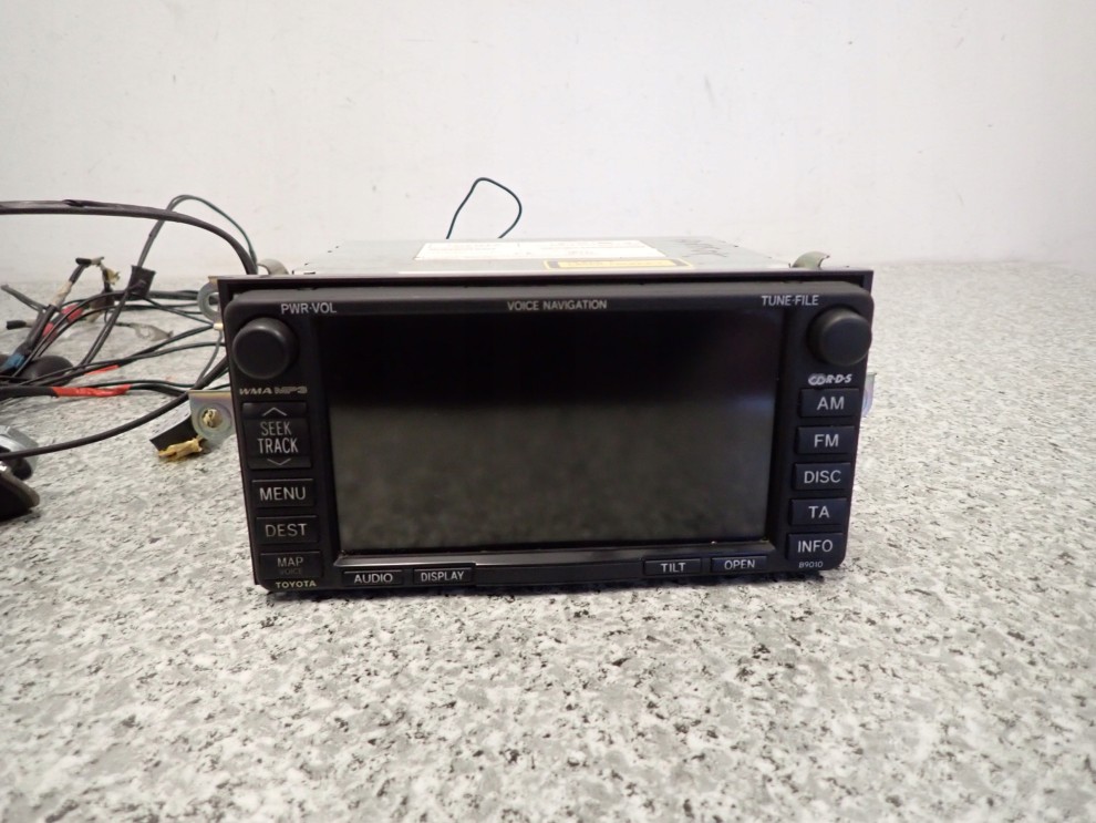 TOYOTA AURIS 06-09 RADIO NAWIGACJA GPS 1/11