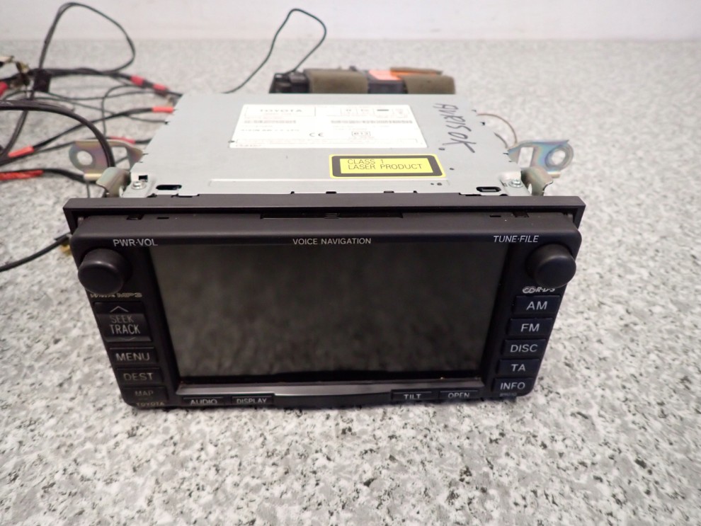 TOYOTA AURIS 06-09 RADIO NAWIGACJA GPS 2/11