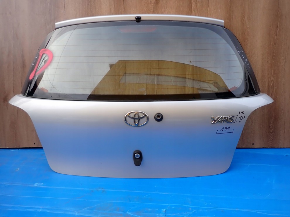 TOYOTA YARIS JP 99-05 KLAPA BAGAŻNIKA SZYBA 199 2/6