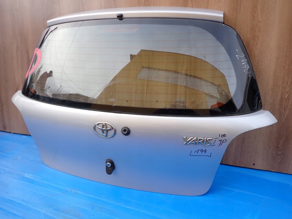 TOYOTA YARIS JP 99-05 KLAPA BAGAŻNIKA SZYBA 199 3/6