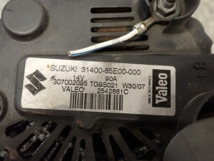 SUZUKI SWIFT 1.3 DDIS 05-09 ALTERNATOR 6/7 MINIATURA