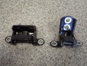 NISSAN QASHQAI J10 07-10 ZAWIASY DRZWI TYLNE PRAWE 3/3 MINIATURA