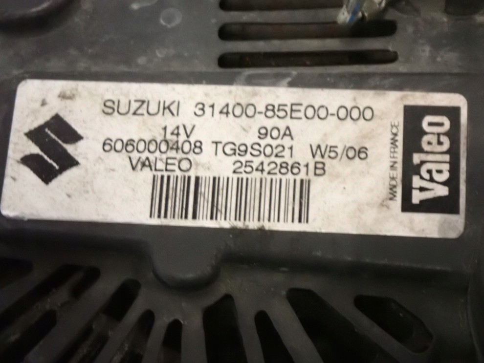 SUZUKI SWIFT 1.3 DDIS 05-09 ALTERNATOR 5/5