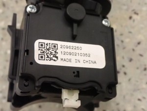 CHEVROLET AVEO T300 11- PRZEŁĄCZNIK ŚWIATEŁ 3/4 MINIATURA