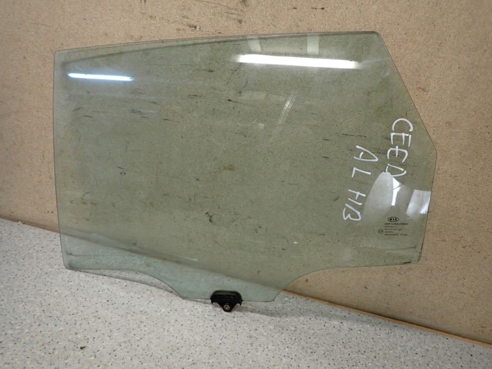 KIA CEED HB 06-12 SZYBA DRZWI TYLNYCH LEWYCH 3/3