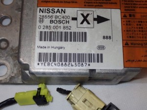 NISSAN MICRA K12 08-10 PODUSZKI POWIETRZNE EU 4/10 MINIATURA
