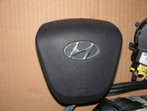 HYUNDAI i20 3d 08- PODUSZKI POWIETRZNE ZESTAW SRS 3/8 MINIATURA