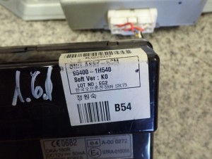 KIA CEED 1.6 CRDI 06- ZESTAW STARTOWY KOMPUTER STACYJKA 3/7 MINIATURA