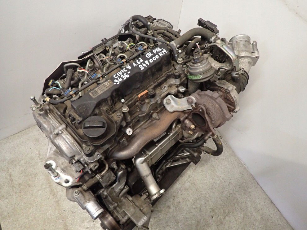 HONDA CIVIC 9 IX 1.6 DIESEL 12- SILNIK MOTOR 3/16