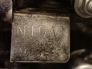 HONDA CIVIC 9 IX 1.6 DIESEL 12- SILNIK MOTOR 16/16 MINIATURA