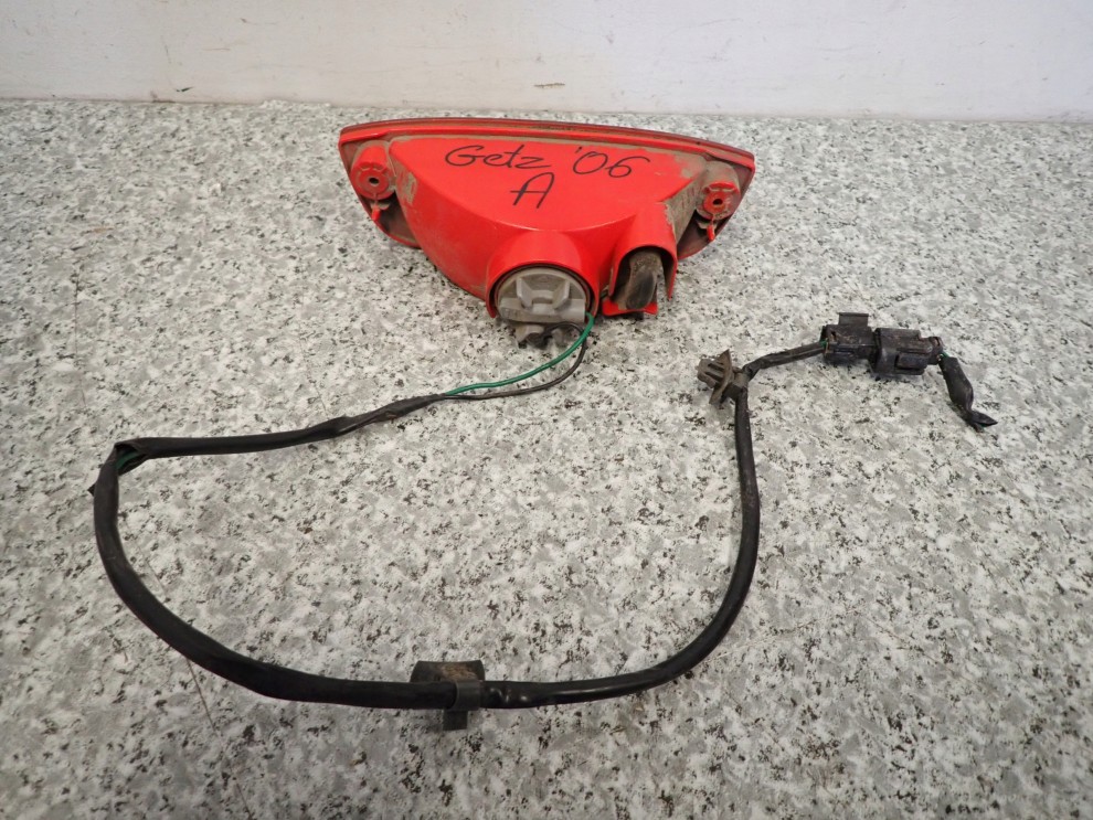 HYUNDAI GETZ 06-10 LAMPA W ZDERZAK PRZECIWMGIELNA 4/4