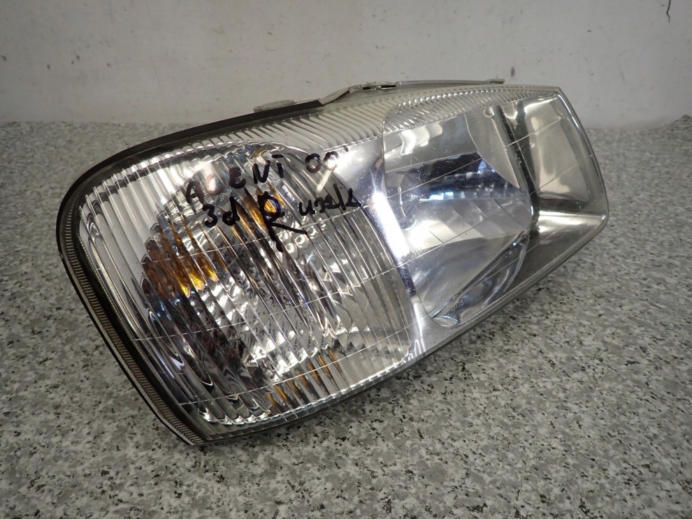 HYUNDAI ACCENT 00-03 LAMPA PRZEDNIA REFLEKTOR PRAWA EUROPA 4/9