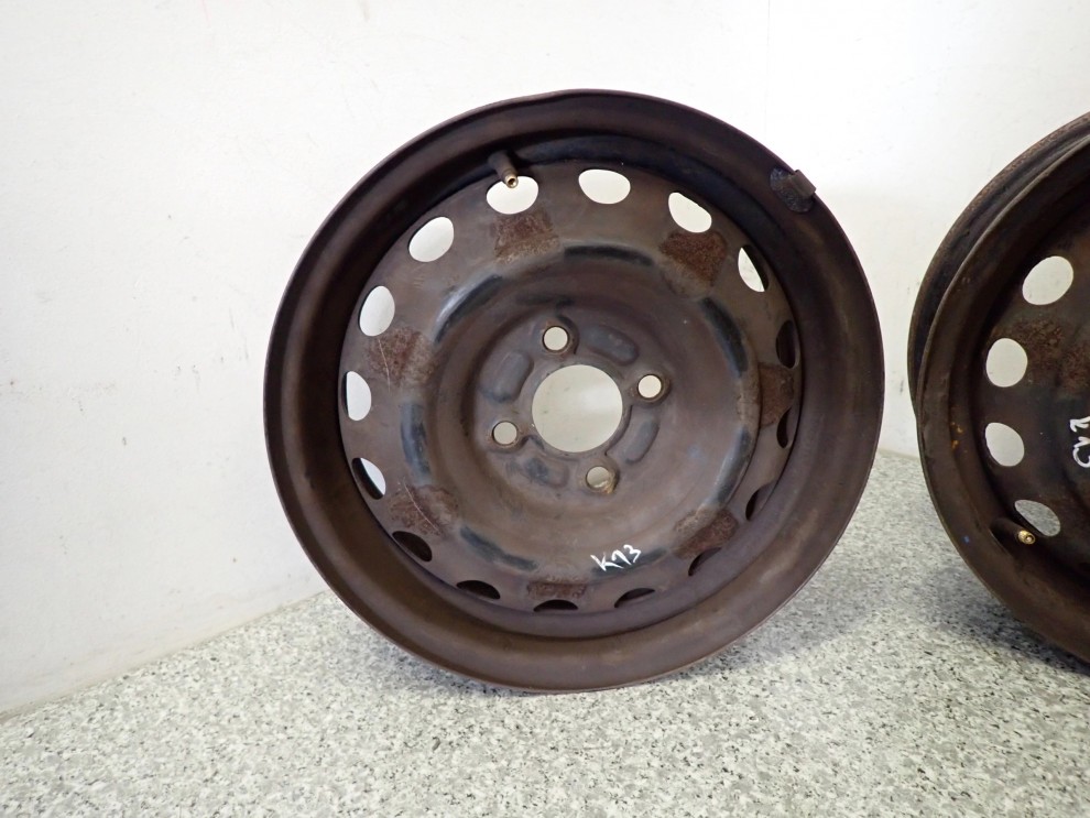 NISSAN MICRA K13 10- FELGI STALOWE 14x5.5 KOMPLET 4/12