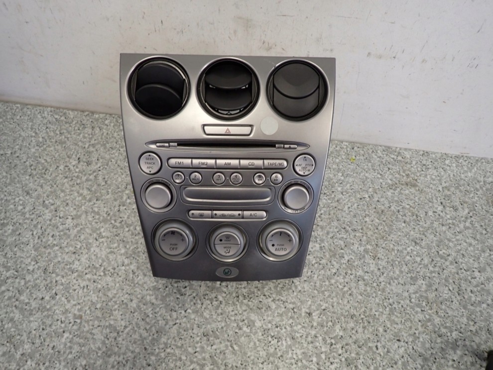 MAZDA6 MAZDA 6 02-05 RADIO CD RADIOODTWARZACZ 6 PŁYT 3/9