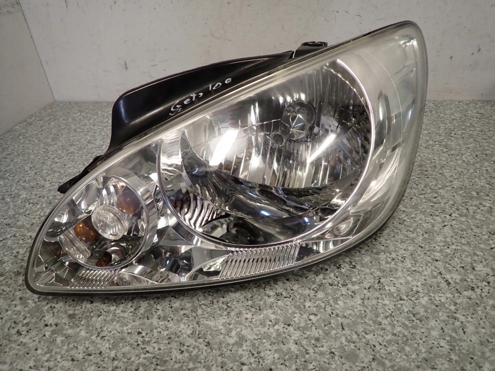 HYUNDAI GETZ 06-10 LAMPA PRZEDNIA LEWA REFLEKTOR EUROPA 2/6