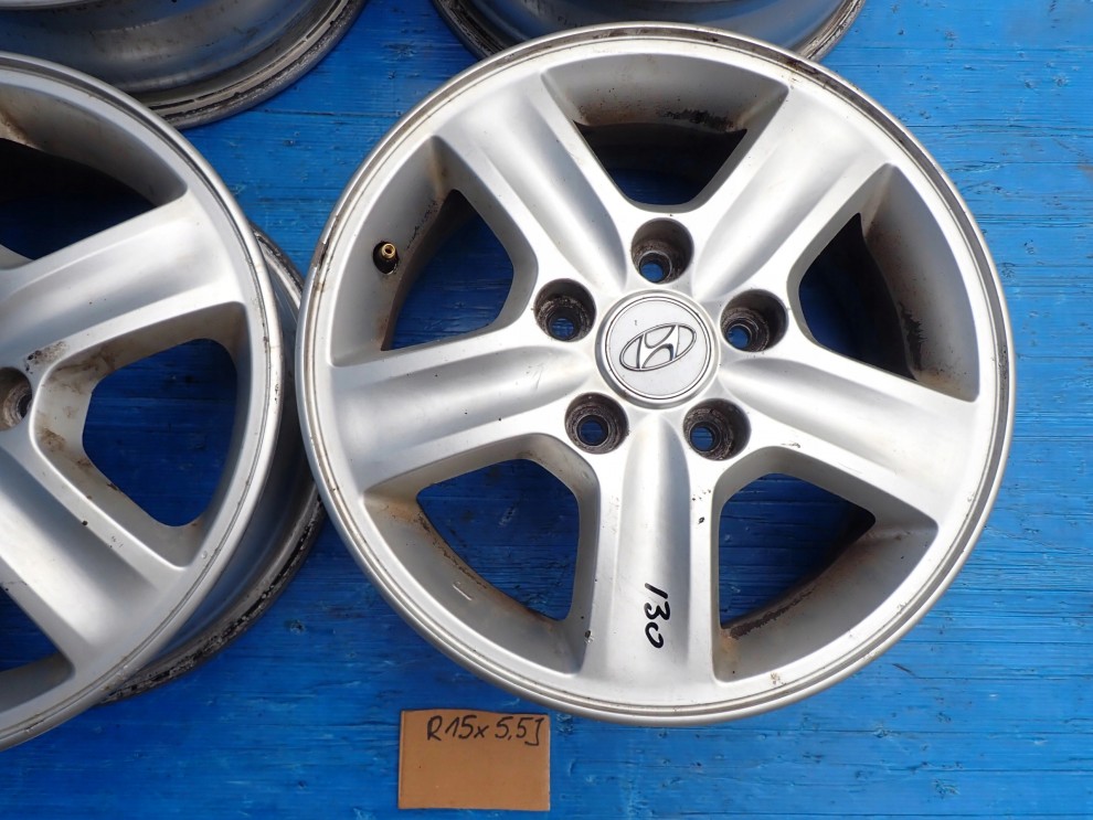 HYUNDAI I30 - ALUFELGI FELGI ALUMINIOWE 15 X 5,5 ET 44 8/13