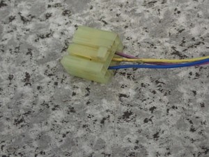 SUZUKI LIANA 01-07 LUSTERKO ELEKTRYCZNE LEWE Z2S 3 PINY 3/7 MINIATURA