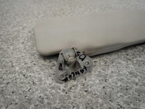 MITSUBISHI LANCER VIII 08- DASZEK PRZECIWSŁONECZNY LEWY 2/3 MINIATURA