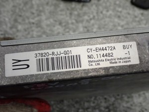HONDA FR-V FRV 04- 2.0i ZESTAW STARTOWY KOMPUTER STACYJKA 5/7 MINIATURA