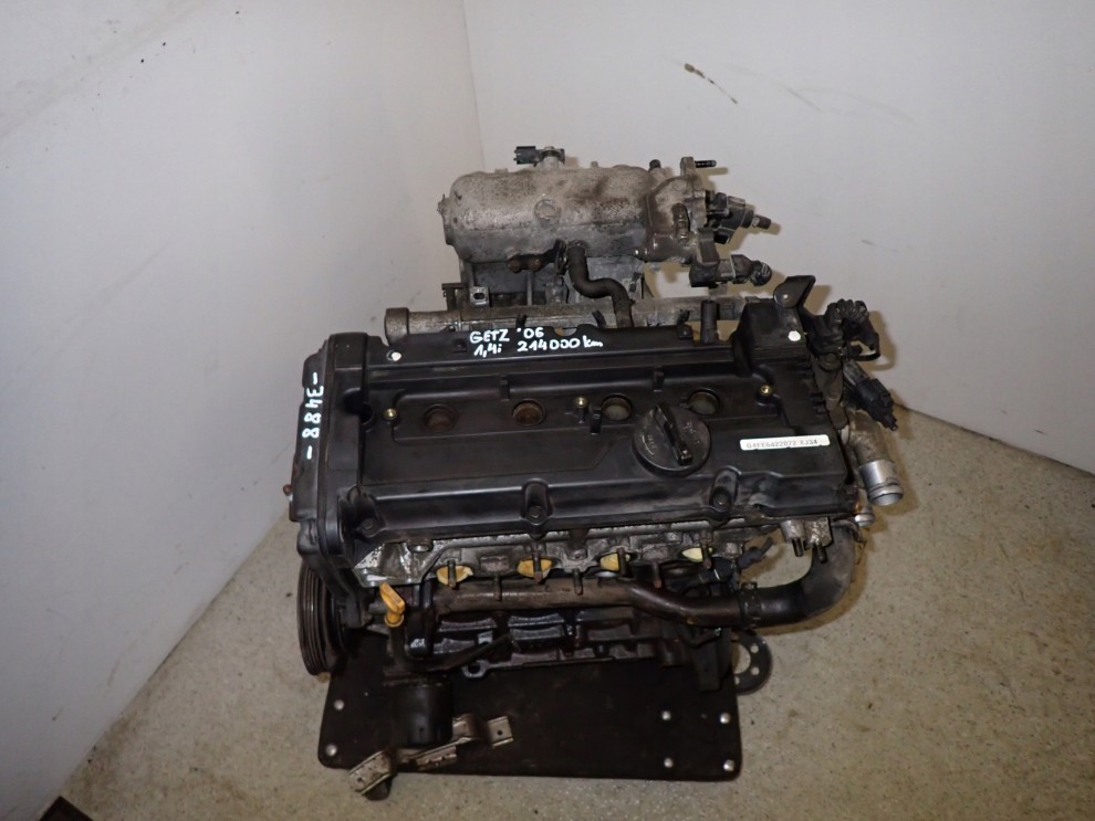 HYUNDAI GETZ 1.4i 06- SILNIK MOTOR G4EE 8/9