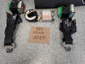 SUZUKI SPLASH 08- PODUSZKI POWIETRZNE EUROPA 2/8 MINIATURA