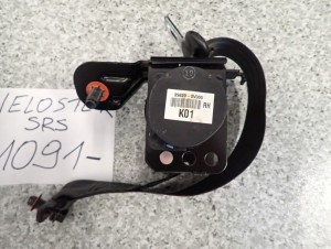 HYUNDAI VELOSTER I 11- PAS TYLNY BEZPIECZEŃSTWA LEWY LUB PRAWY EUROPA 5/6 MINIATURA