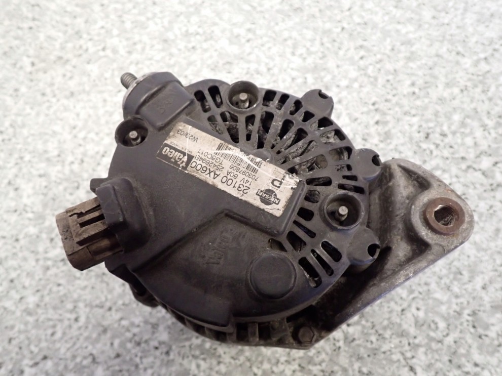 NISSAN MICRA K12 1.0 1.2 BENZYNA 03-09 ALTERNATOR 2/7