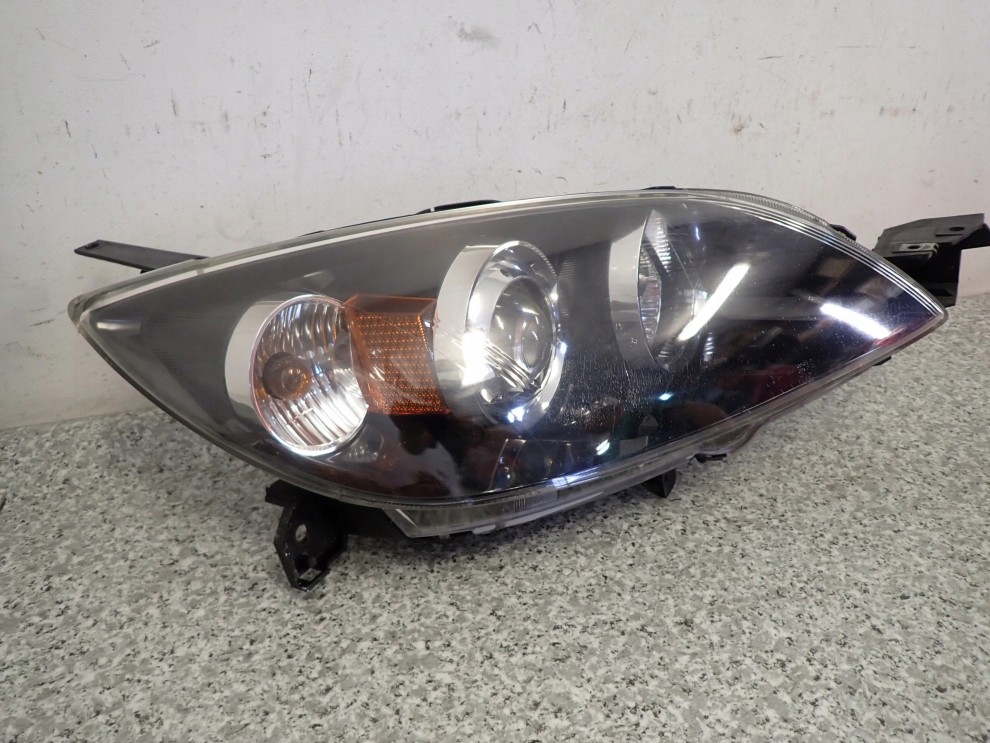 MAZDA3 MAZDA 3 BK HB 03- REFLEKTOR LAMPA PRZEDNIA PRAWA EUROPA 4/9