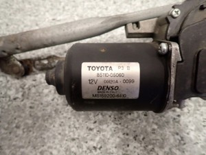 TOYOTA AVENSIS T25 02-08 MECHANIZM SILNICZEK WYCIERACZEK PRZEDNICH 7/11 MINIATURA