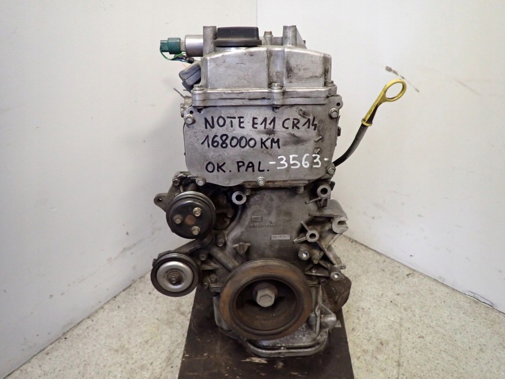 NOTE E11 06-12 MICRA K12 1.4 BENZYNA SILNIK SŁUPEK MOTOR 1/9