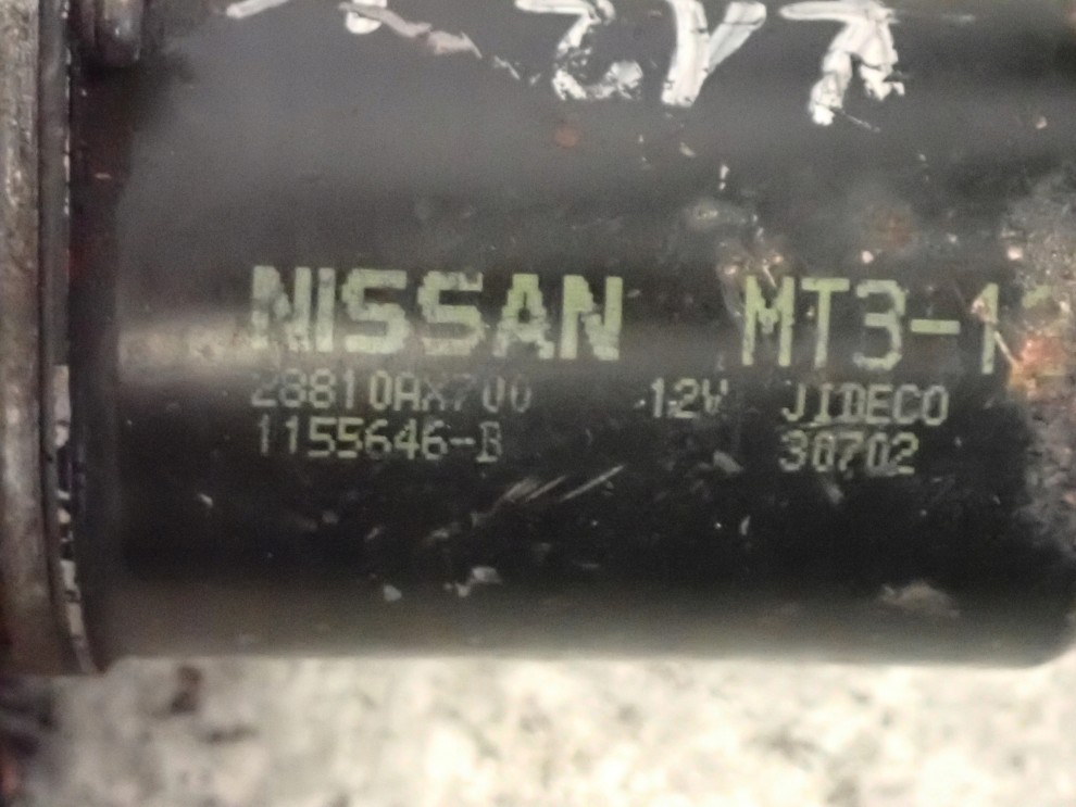 NISSAN MICRA K12 02-10 SILNICZEK WYCIERACZEK PRZÓD 3/4