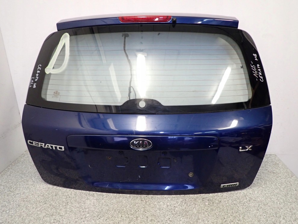 KIA CERATO 04-08 KLAPA BAGAŻNIKA SZYBA TYLNA 1C 1/6