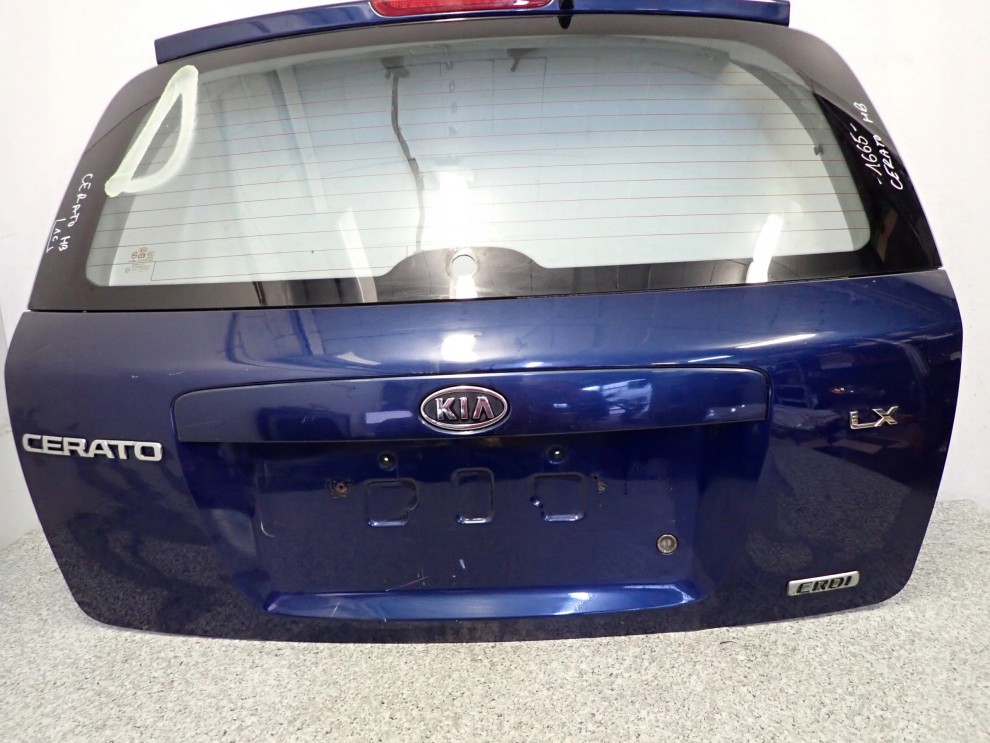 KIA CERATO 04-08 KLAPA BAGAŻNIKA SZYBA TYLNA 1C 2/6