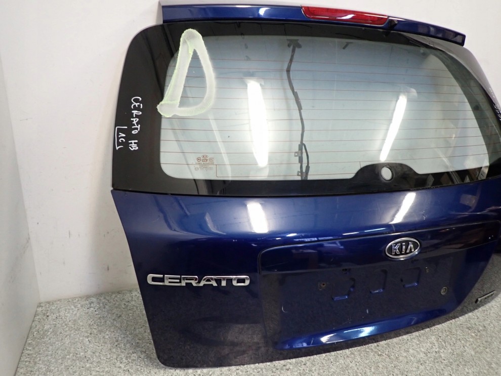 KIA CERATO 04-08 KLAPA BAGAŻNIKA SZYBA TYLNA 1C 4/6