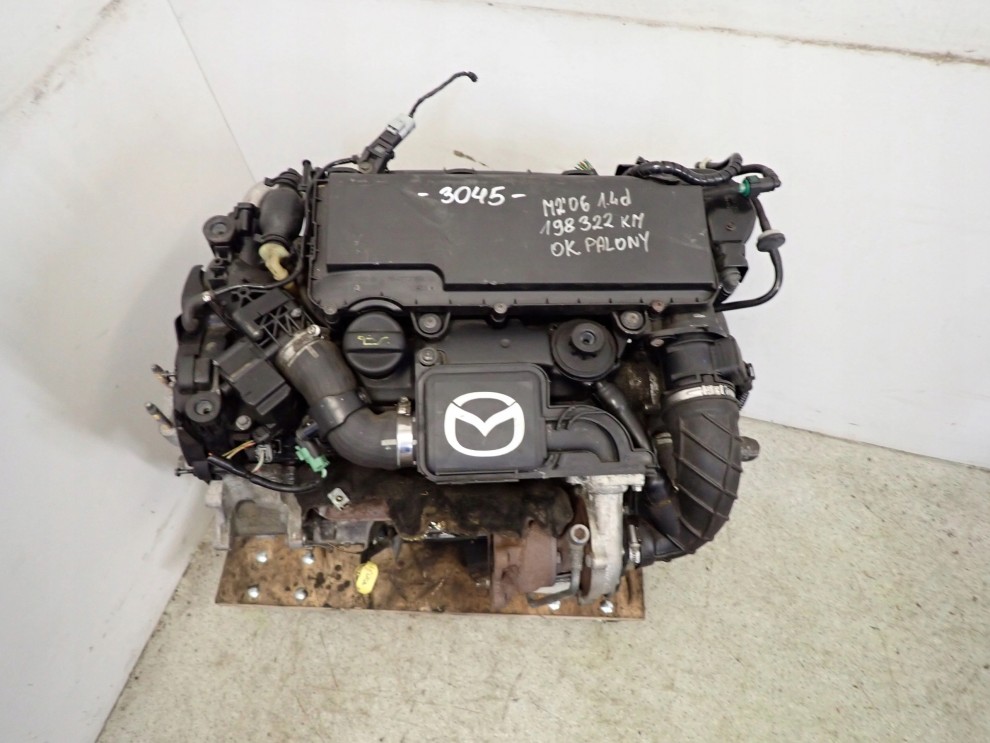 MAZDA 2 DY 1.4 TD DIESEL 03-07 SILNIK KOMPLETNY 11/12