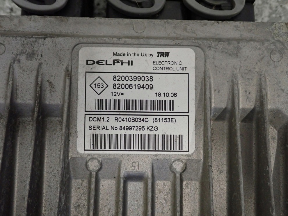 NISSAN NOTE 06- E11 1.5 DCI ZESTAW STARTOWY KOMPUTER STACYJKA 2/4