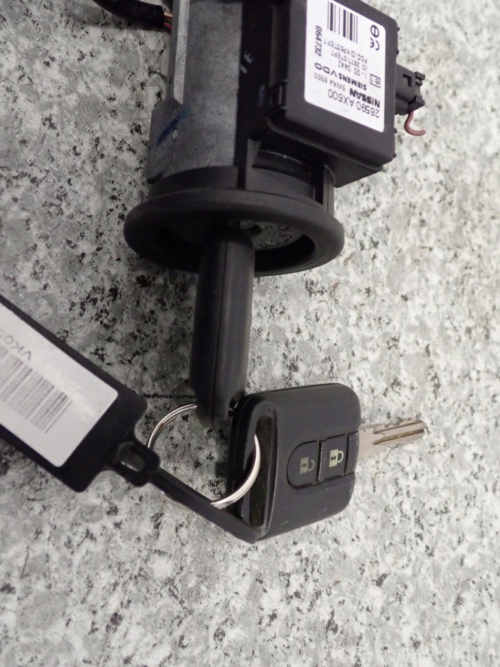 NISSAN NOTE 06- E11 1.5 DCI ZESTAW STARTOWY KOMPUTER STACYJKA 4/4