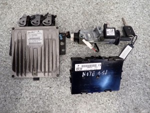 NISSAN NOTE 06- E11 1.5 DCI ZESTAW STARTOWY KOMPUTER STACYJKA
