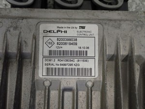 NISSAN NOTE 06- E11 1.5 DCI ZESTAW STARTOWY KOMPUTER STACYJKA 2/4 MINIATURA