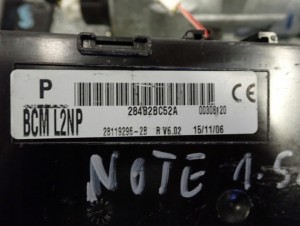 NISSAN NOTE 06- E11 1.5 DCI ZESTAW STARTOWY KOMPUTER STACYJKA 3/4 MINIATURA