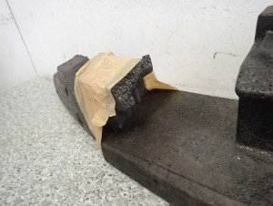 NISSAN NOTE E11 LIFT 09-12 ABSORBER ZDERZAKA PRZEDNIEGO STYROPIAN 3/8 MINIATURA
