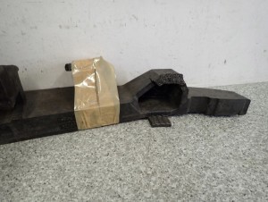 NISSAN NOTE E11 LIFT 09-12 ABSORBER ZDERZAKA PRZEDNIEGO STYROPIAN 4/8 MINIATURA