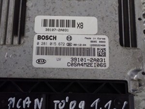 KIA PICANTO 04- STEROWNIK KOMPUTER 39101-2A031 2/3 MINIATURA