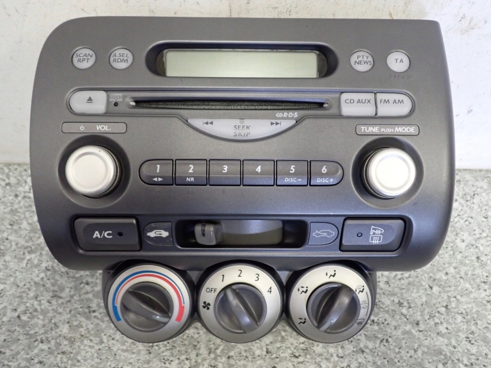 HONDA JAZZ 03-05 RADIO CD RADIOODTWARZACZ 2/5