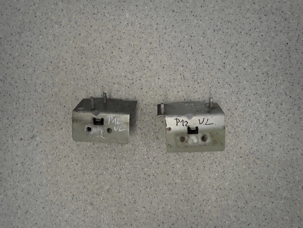 NISSAN PRIMERA P12 02-07 WSPORNIK ZDERZAKA PRZÓD LEWY I PRAWY 2/8