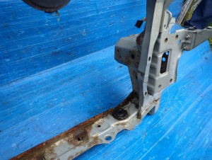 TOYOTA AVENSIS T25 02- PAS PRZEDNI WZMOCNIENIE CZOŁOWE 6/11 MINIATURA