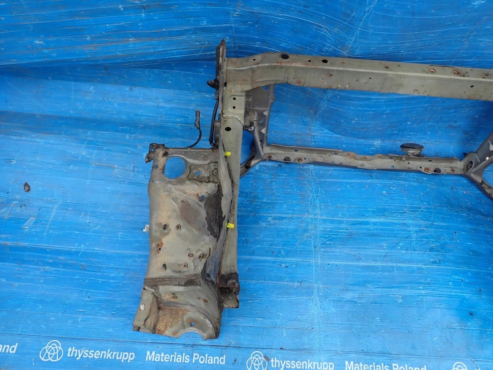 TOYOTA COROLLA E12 HB 02-04 PAS PRZEDNI WZMOCNIENIE CZOŁOWE PODŁUŻNICE 8/10