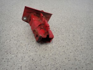 HONDA JAZZ II 02- WSPORNIK ZDERZAKA TYŁ LEWY STREFA ZGNIOTU 7/8 MINIATURA